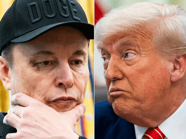 Tesla Shares Tumble Amidst Musk-Trump Feud